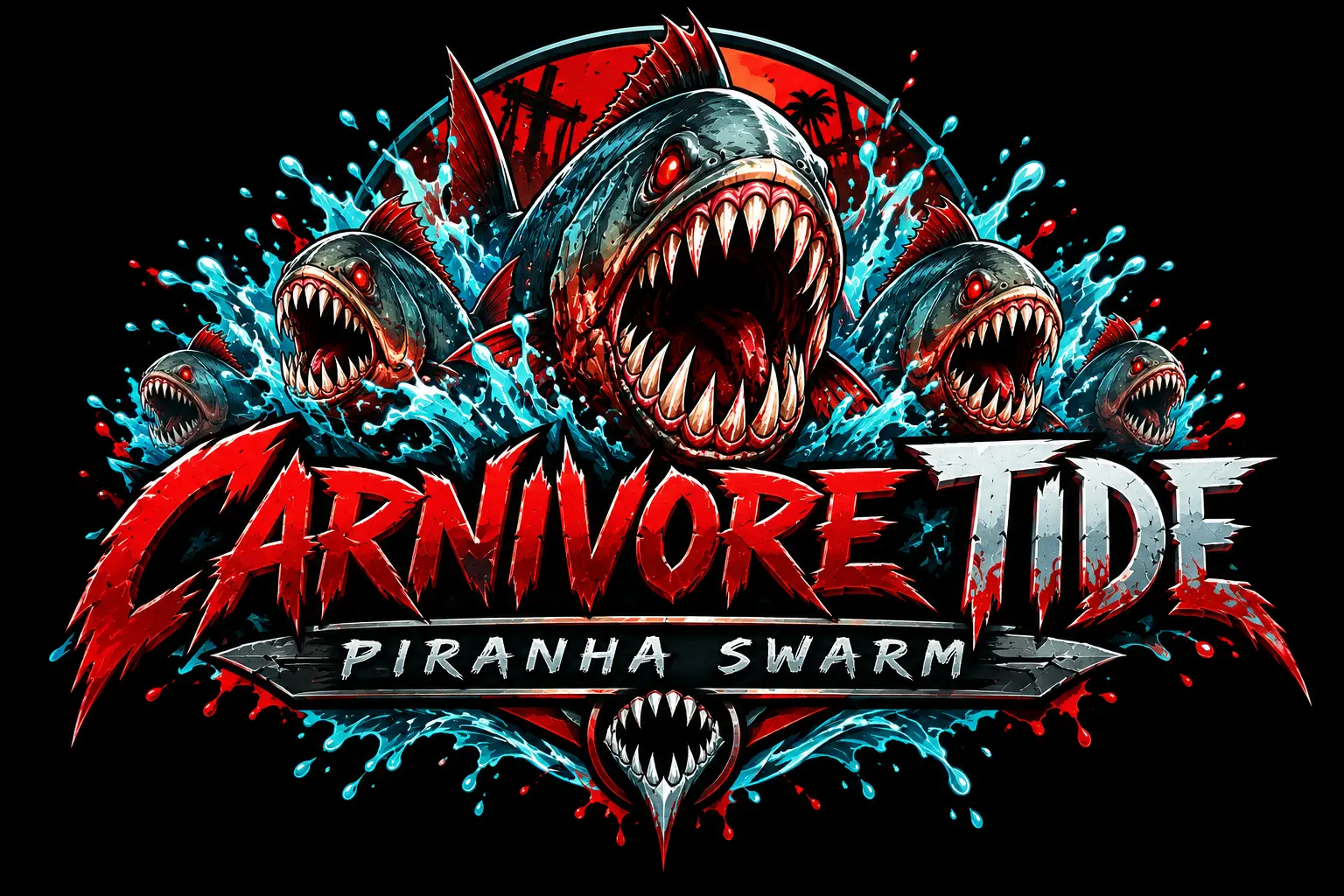 Carnivore Tide: Piranha Swarm